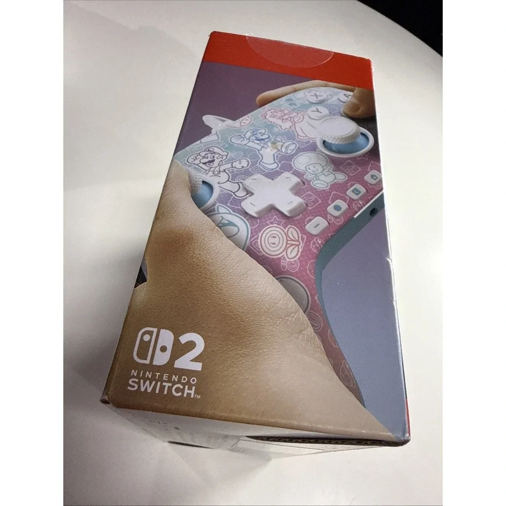 Power A Advantage Wired Controller for Nintendo Switch 2 |‎ Mushroom Kingdom